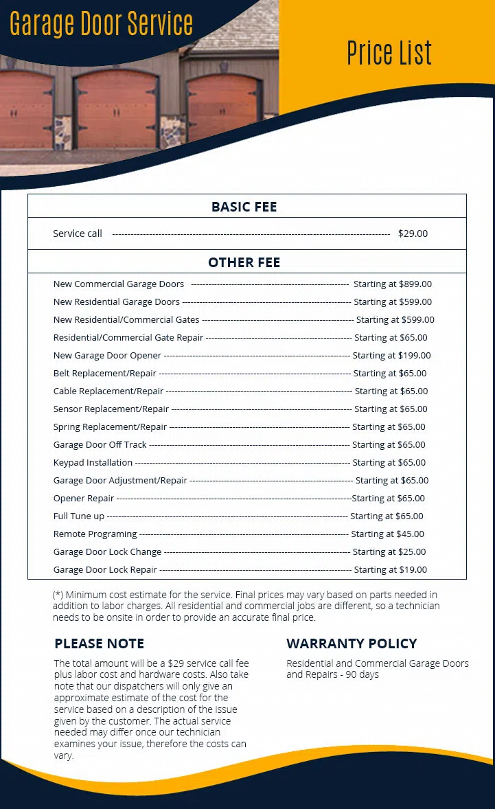 Global Garage Door Service Central Islip, NY 631-591-6023